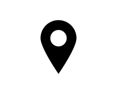 location-icon-pin-point-map-outline-isolated-on-white-background-illustration-vector